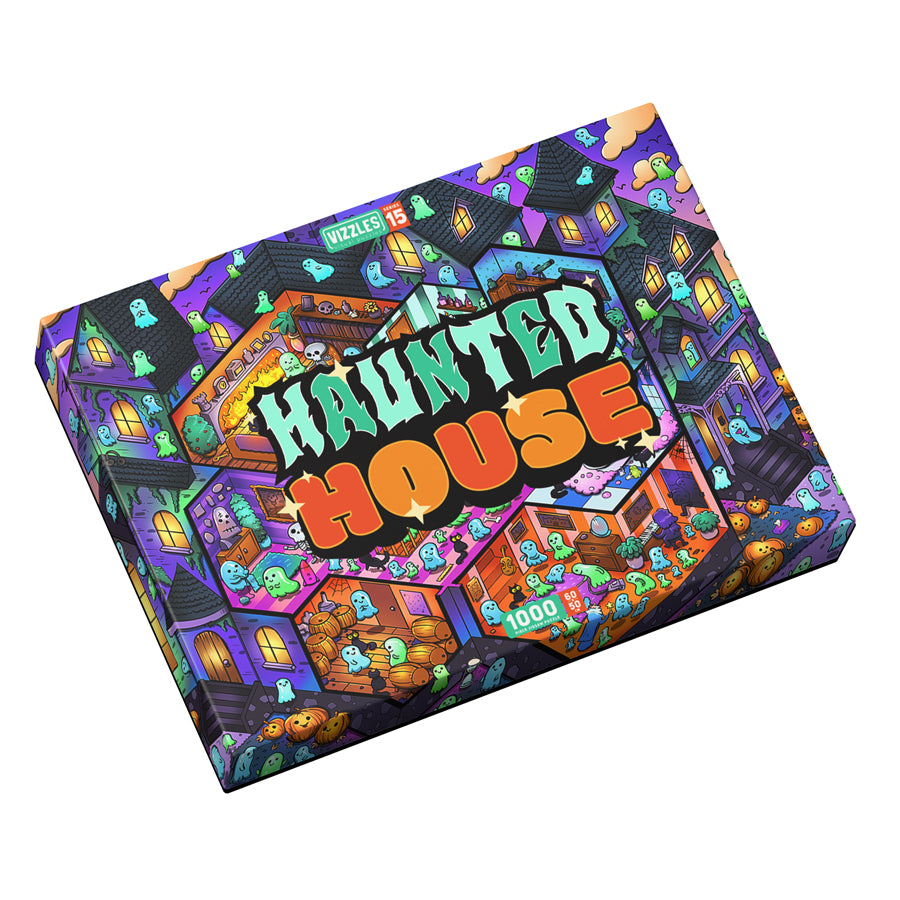 Haunted House 1000 Piece Jigsaw Puzzle