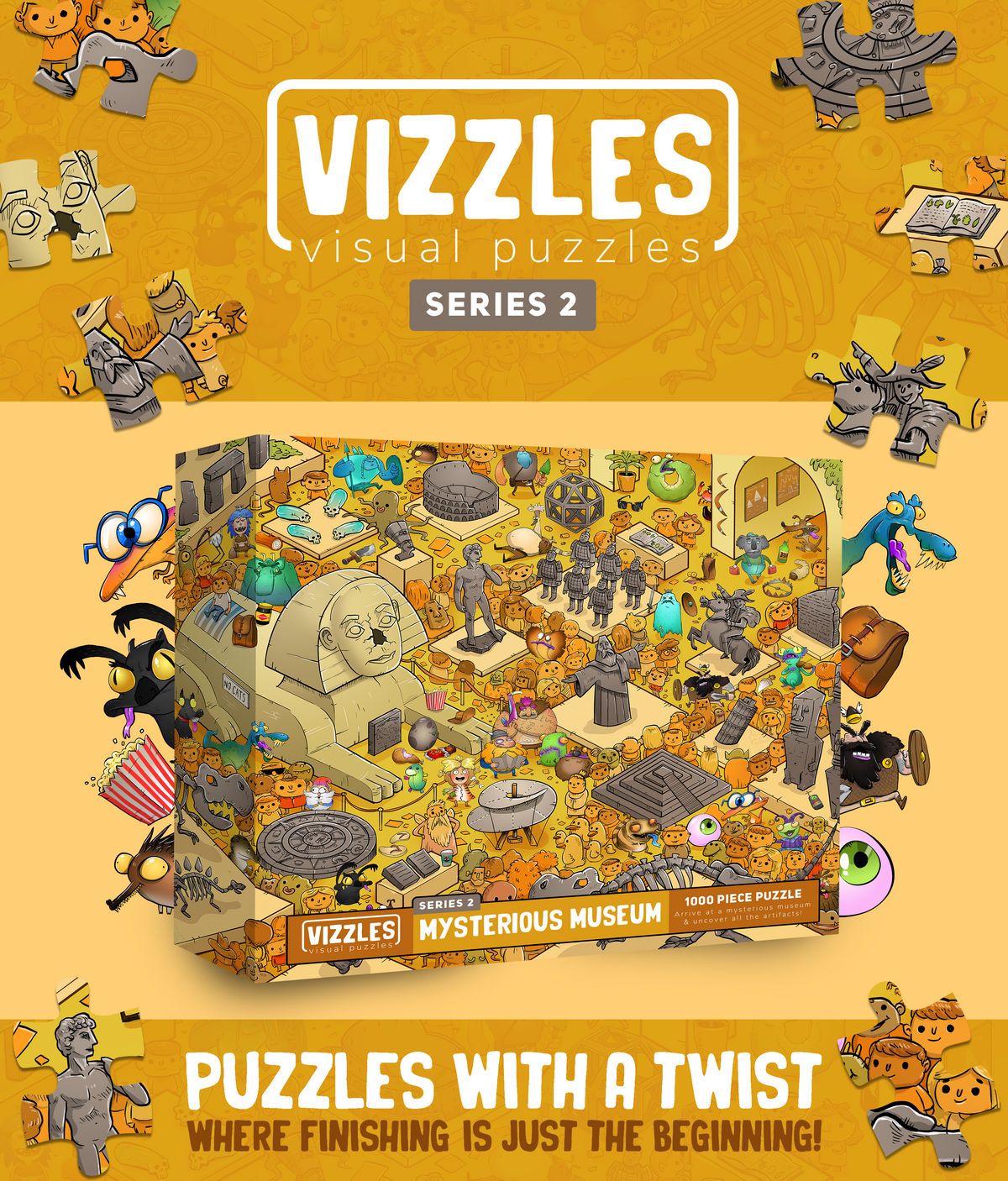 Mysterious Museum 1000 Piece Jigsaw Puzzle