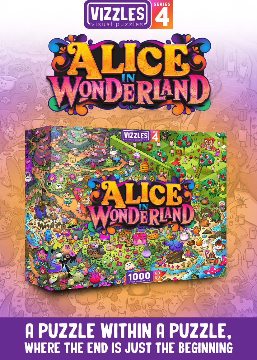 Alice in Wonderland 1000 Piece Jigsaw Puzzle