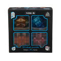 Think IQ 4-in-1 3D Luban Puzzle Set