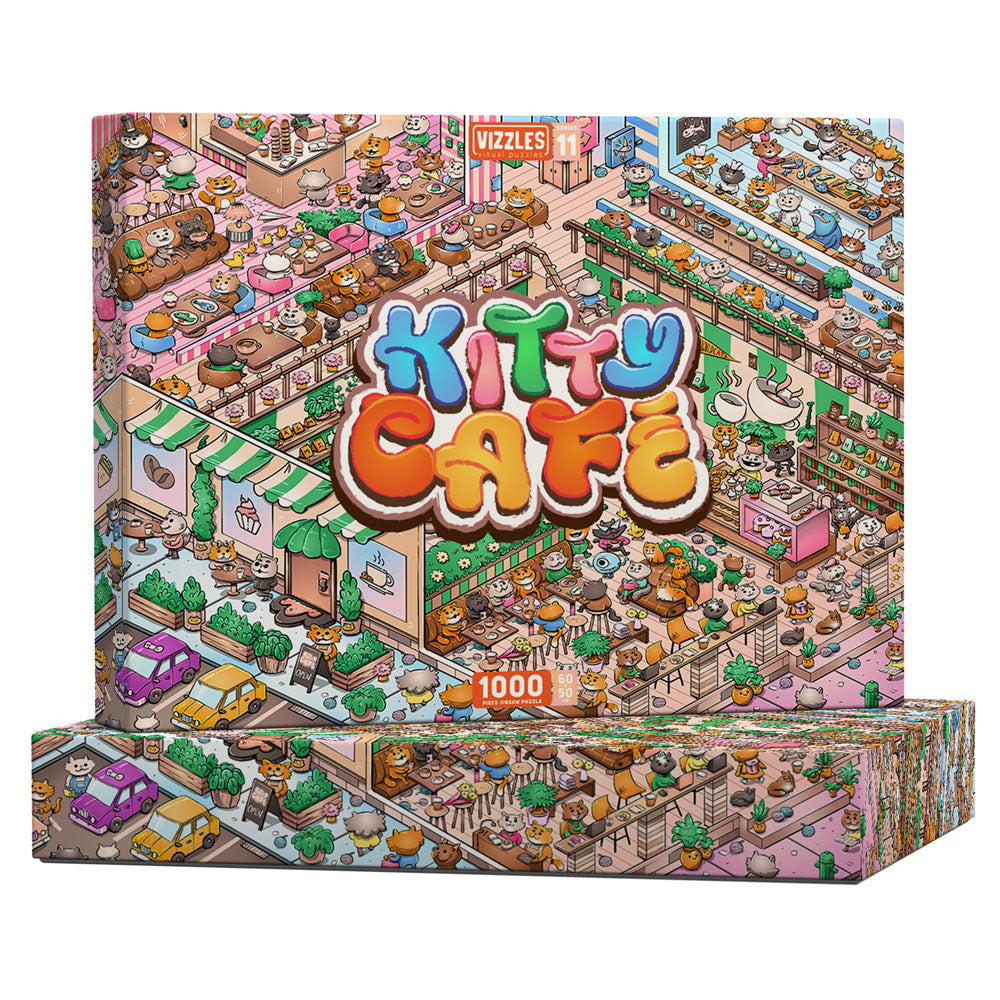 Kitty Cafe 1000 Piece Jigsaw Puzzle