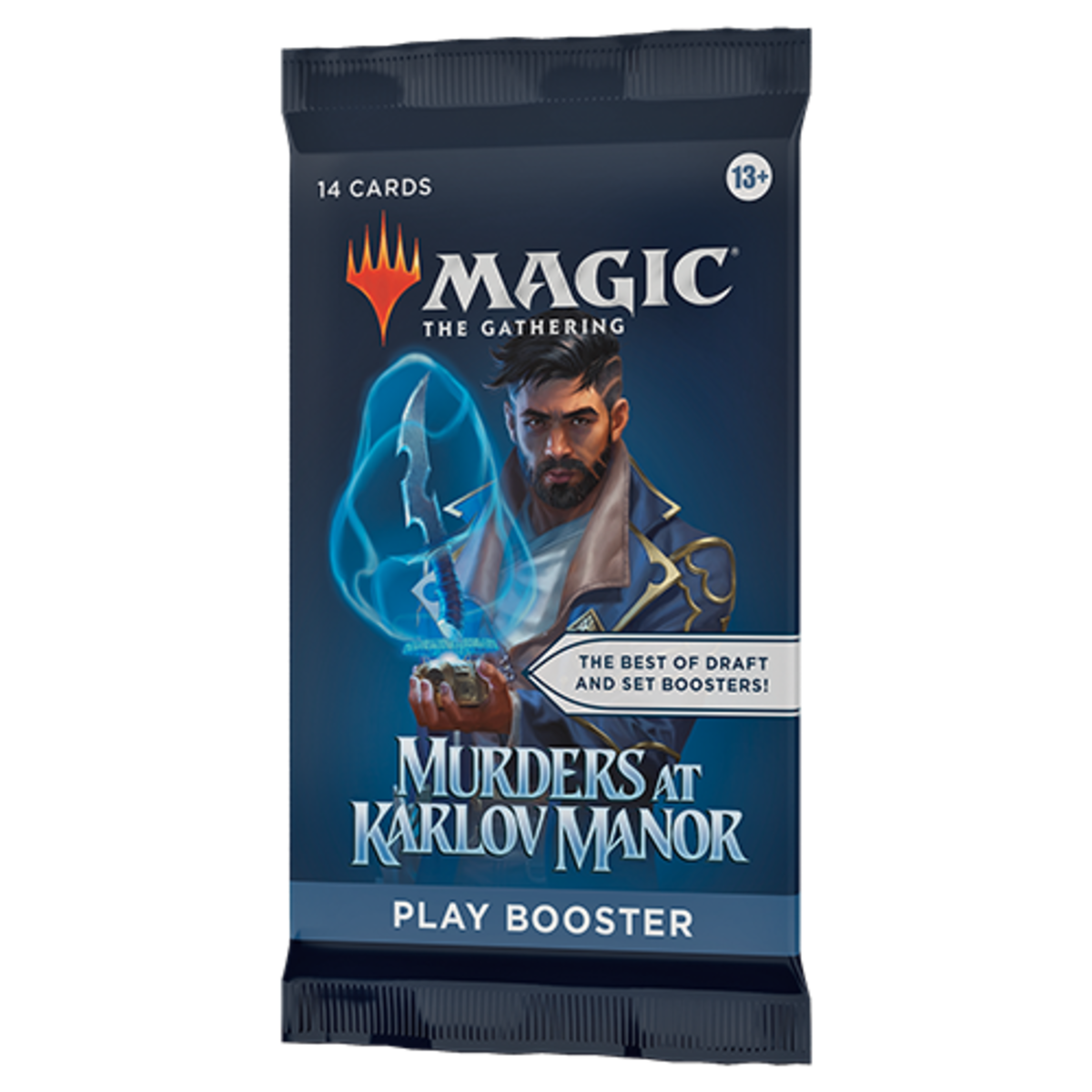 Magic: The Gathering Murders at Karlov Manor Play Booster pack, front of pack