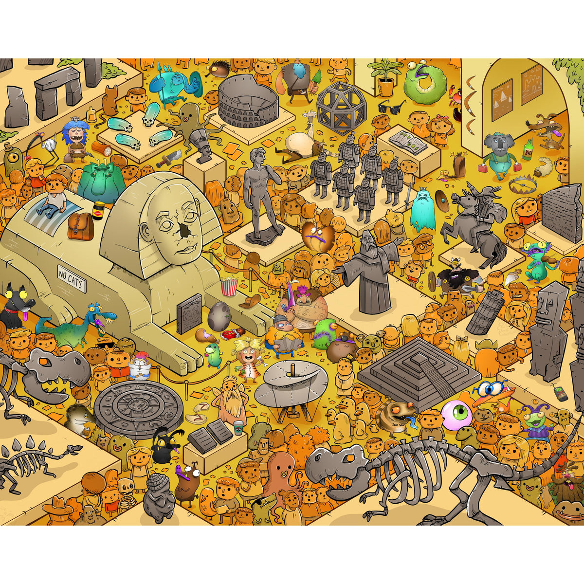 Mysterious Museum 1000 Piece Jigsaw Puzzle