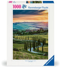 Ravensburger puzzle box with a scenic landscape design