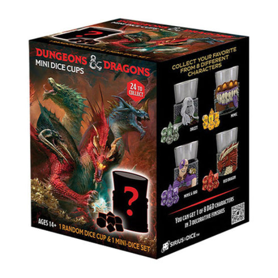 Dungeons & Dragons Mini Dice Cups blind box