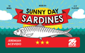 Sunny Day Sardines card game
