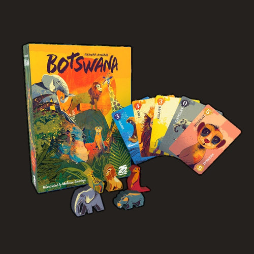 Botswana card game box