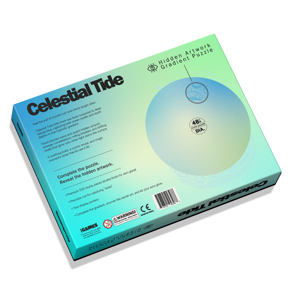 Aura Celestial Tide 500 Piece Jigsaw Puzzle