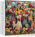 Funny Chicken 1000 Piece Puzzle