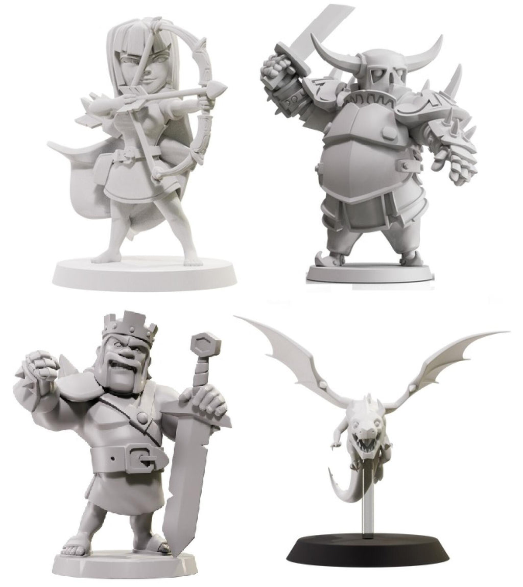 Clash of Clans: The Epic Raid Core Game