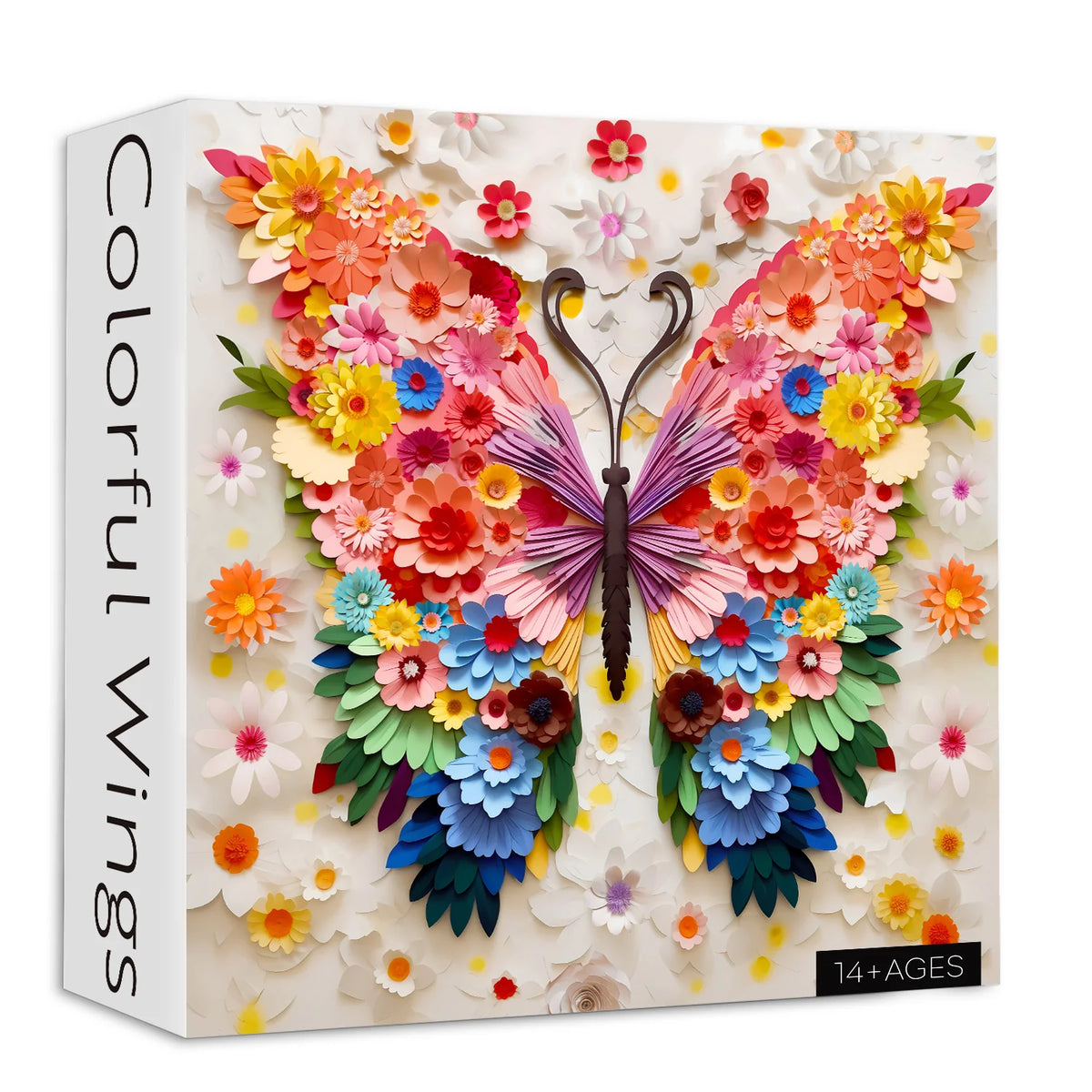 Colourful Wings 1000 Piece Puzzle