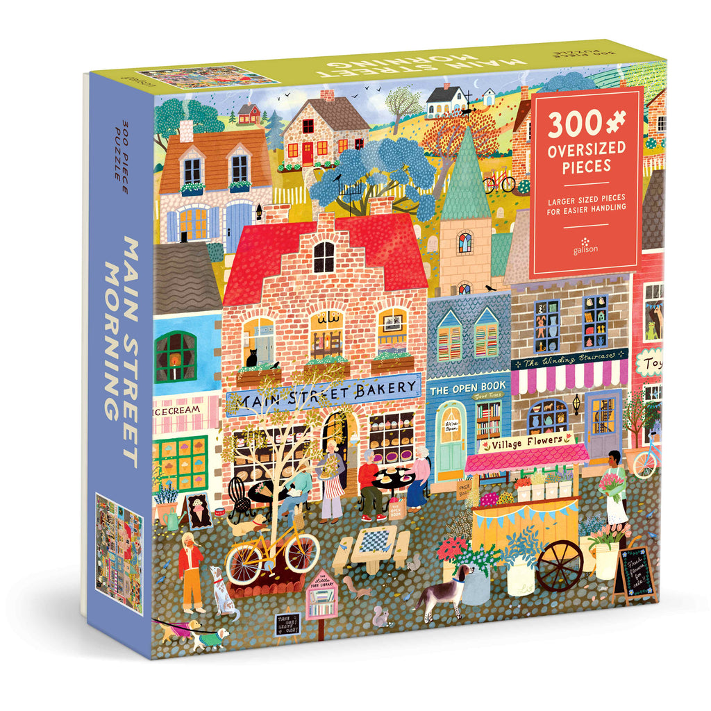 Main Street Morning 300 Piece Puzzle box