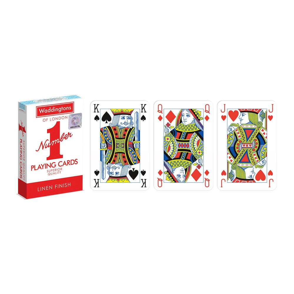 Waddingtons No. 1 of London: Playing Cards: Blue & Red