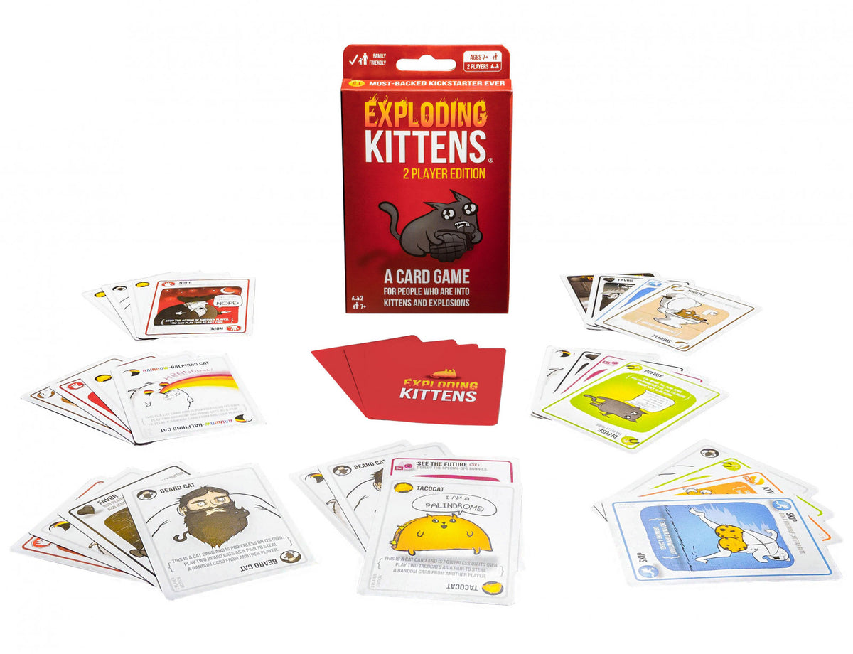 Exploding Kittens: 2 Player Edition