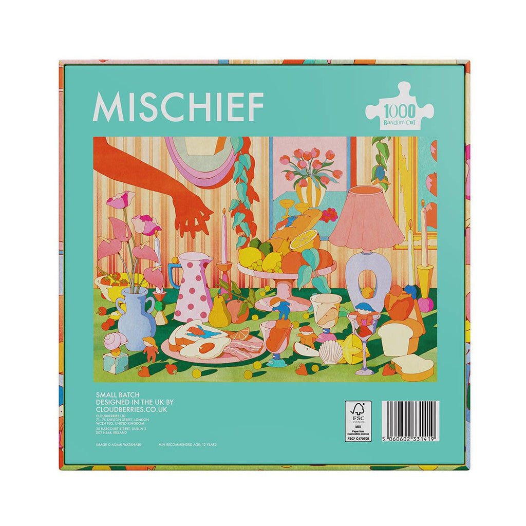 1000 Piece Puzzle, Mischief, Jigsaw Puzzles for Adults