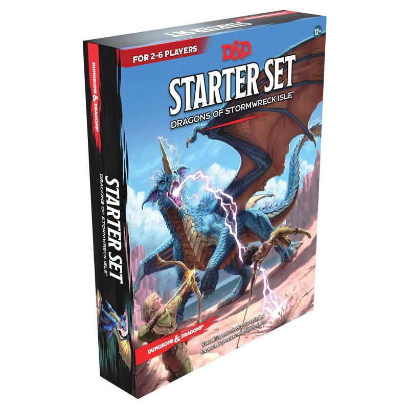 Dungeons and Dragons Dragons of Stormwreck Isle Starter Set box