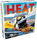 Board game extension box titled 'HEAT Legends' by Days of Wonder with racing theme.