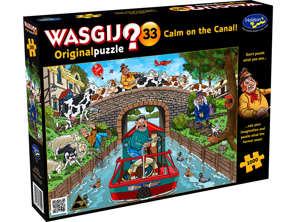 Wasgij Original #33: Calm on the Canal 1000 Piece