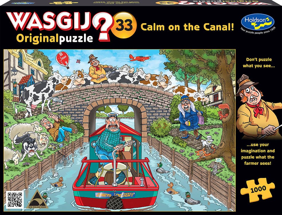 Wasgij Original #33: Calm on the Canal 1000 Piece