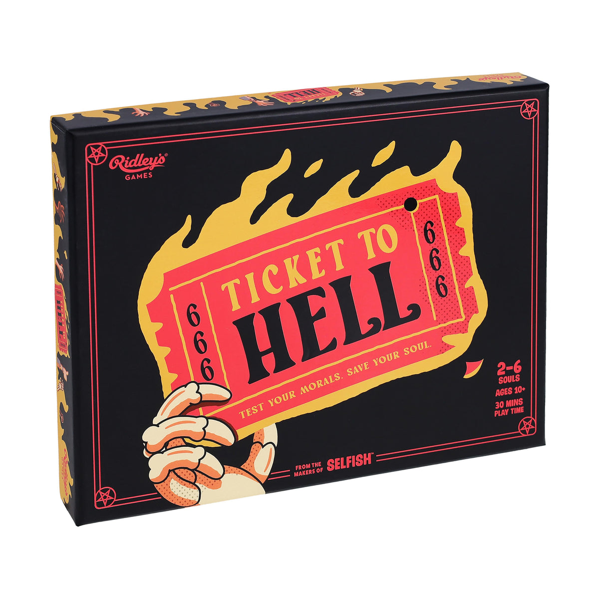 Ticket to Hell card game box