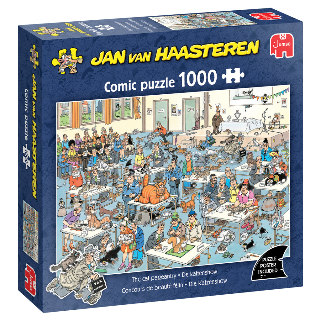 Jan van Haasteren: The Cat Pageantry 1000 Piece