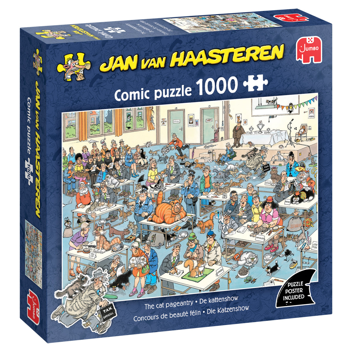 Jan van Haasteren: The Cat Pageantry 1000 Piece