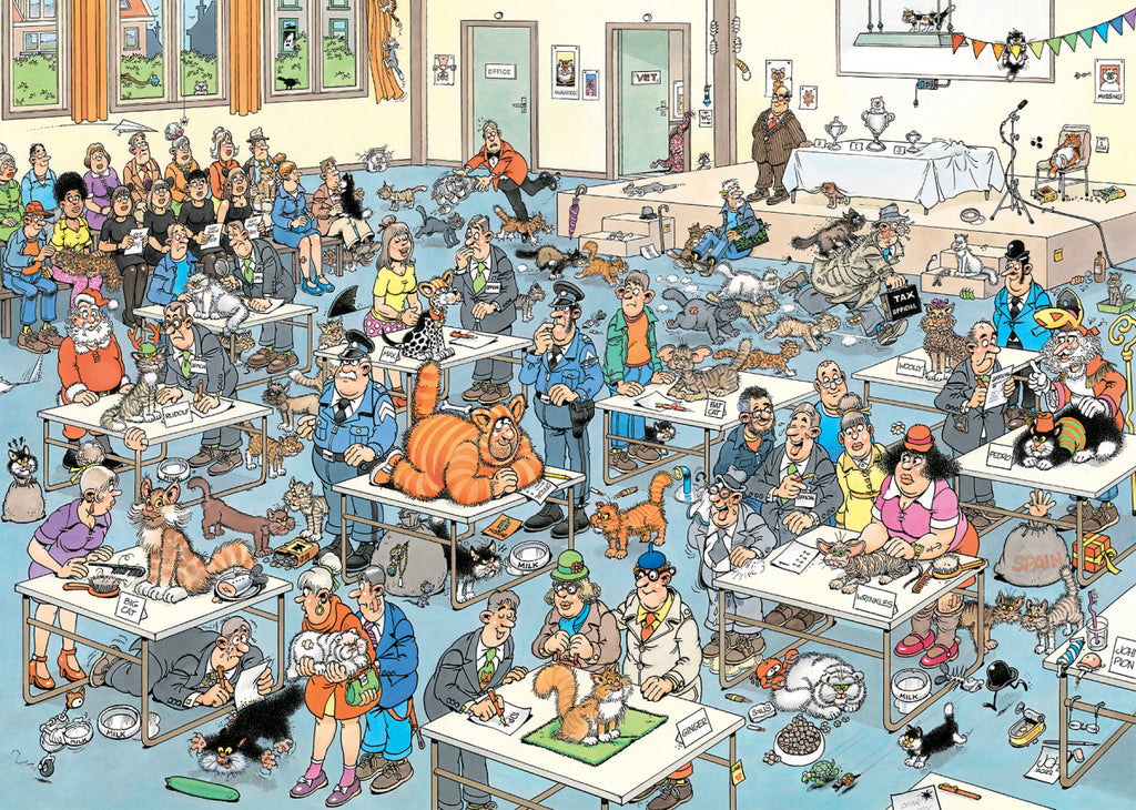 Jan van Haasteren: The Cat Pageantry 1000 Piece