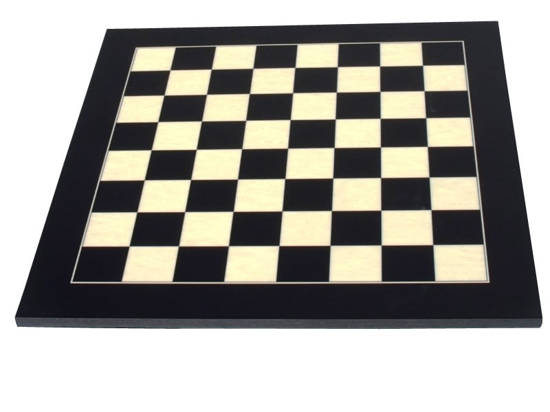 Dal Rossi Italy Chess Board, Black & Erable 40cm