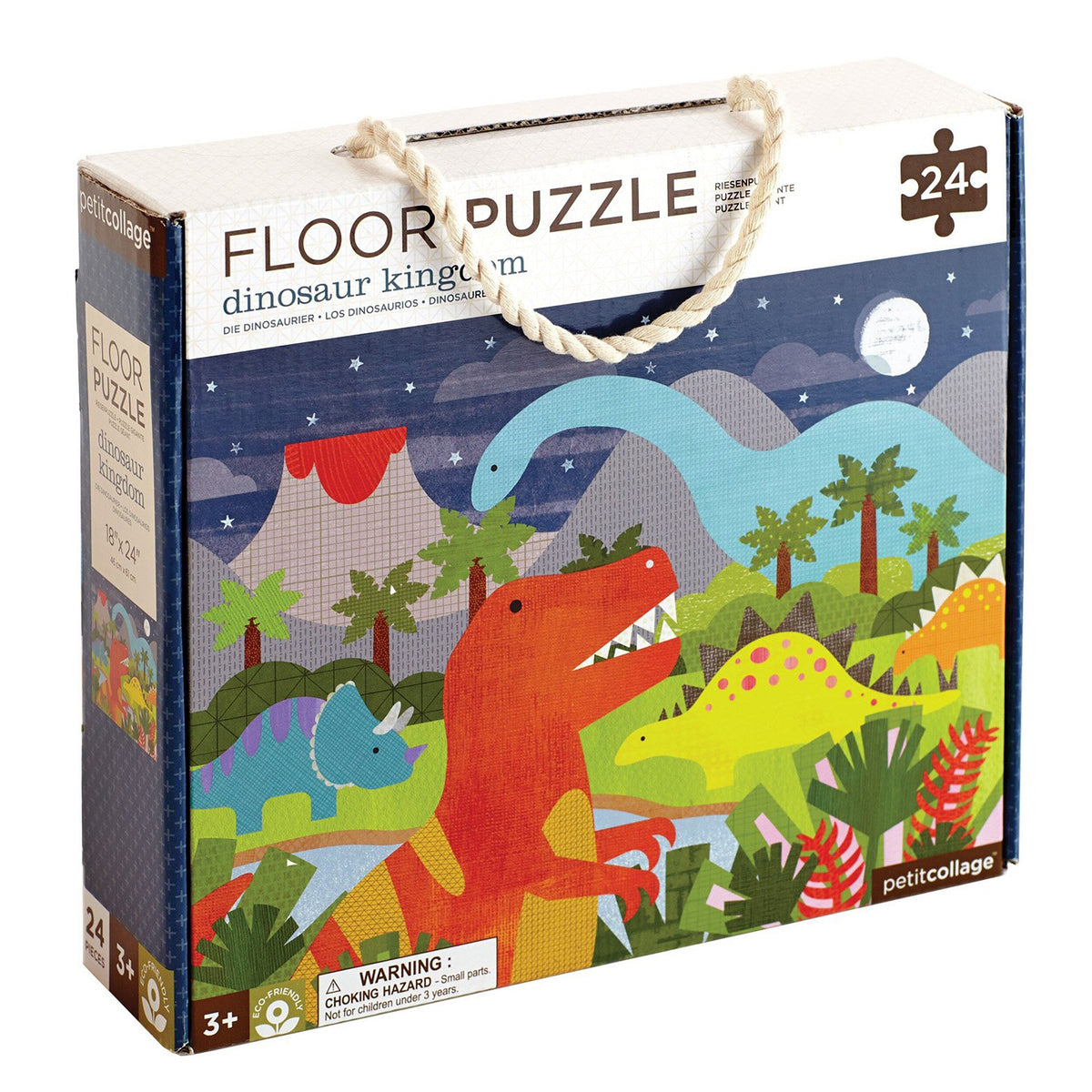 Dinosaur Kingdom 24 Piece Floor Puzzle box