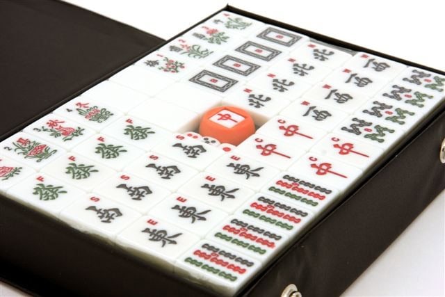 Mahjong Set 28cm open