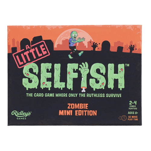 A Little Selfish Zombie Mini Edition card game box