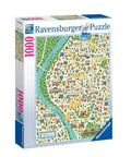 Map of Seville 1000 Piece Puzzle