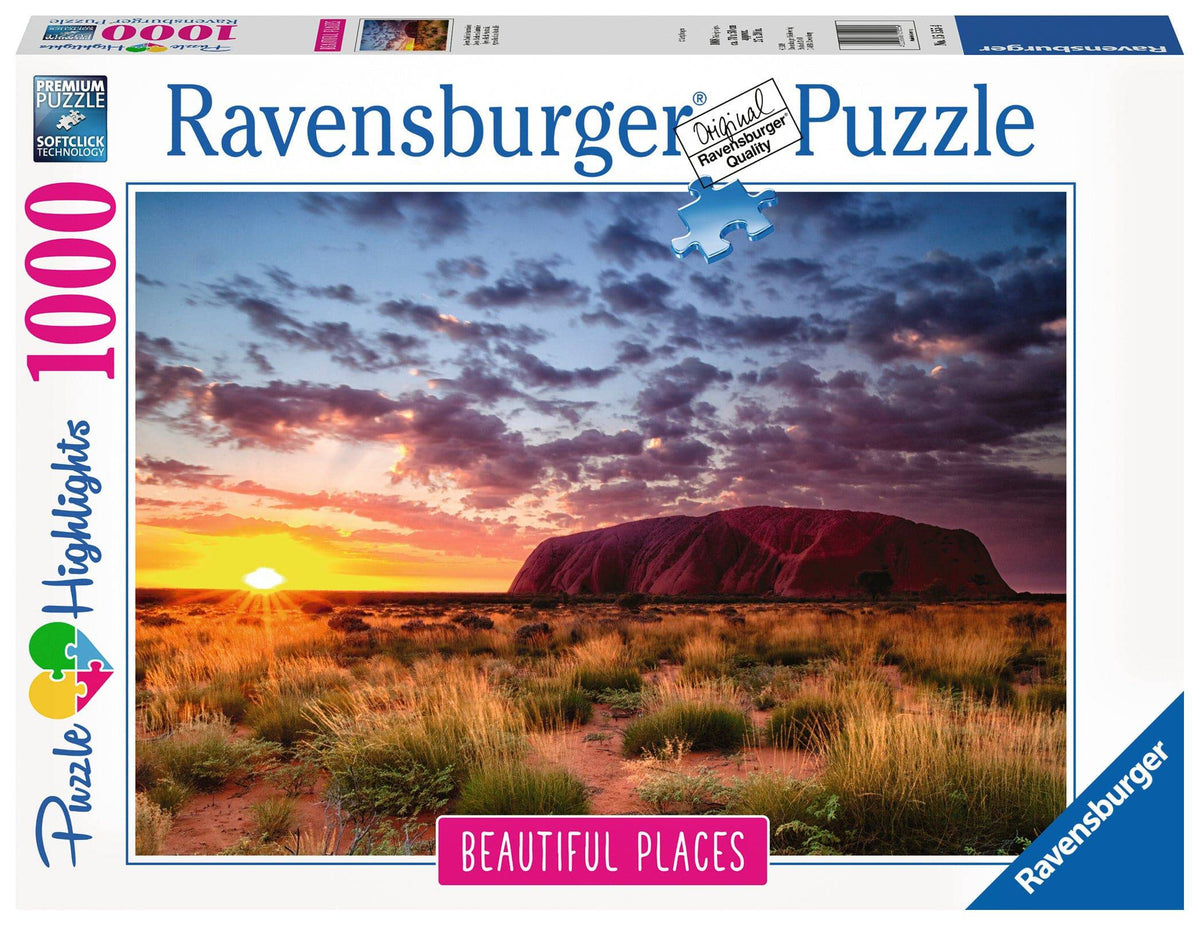 Ayers Rock Australia 1000 piece Ravensburger puzzle box