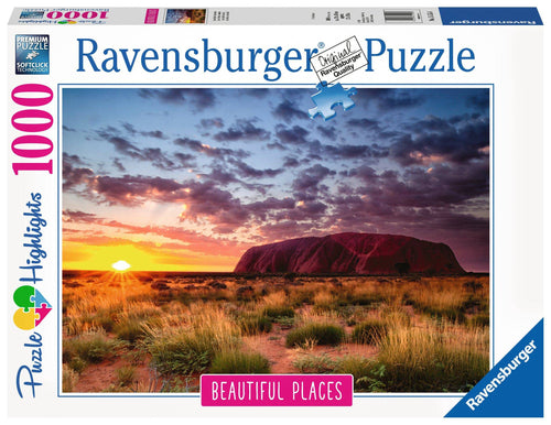 Ayers Rock Australia 1000 piece Ravensburger puzzle box