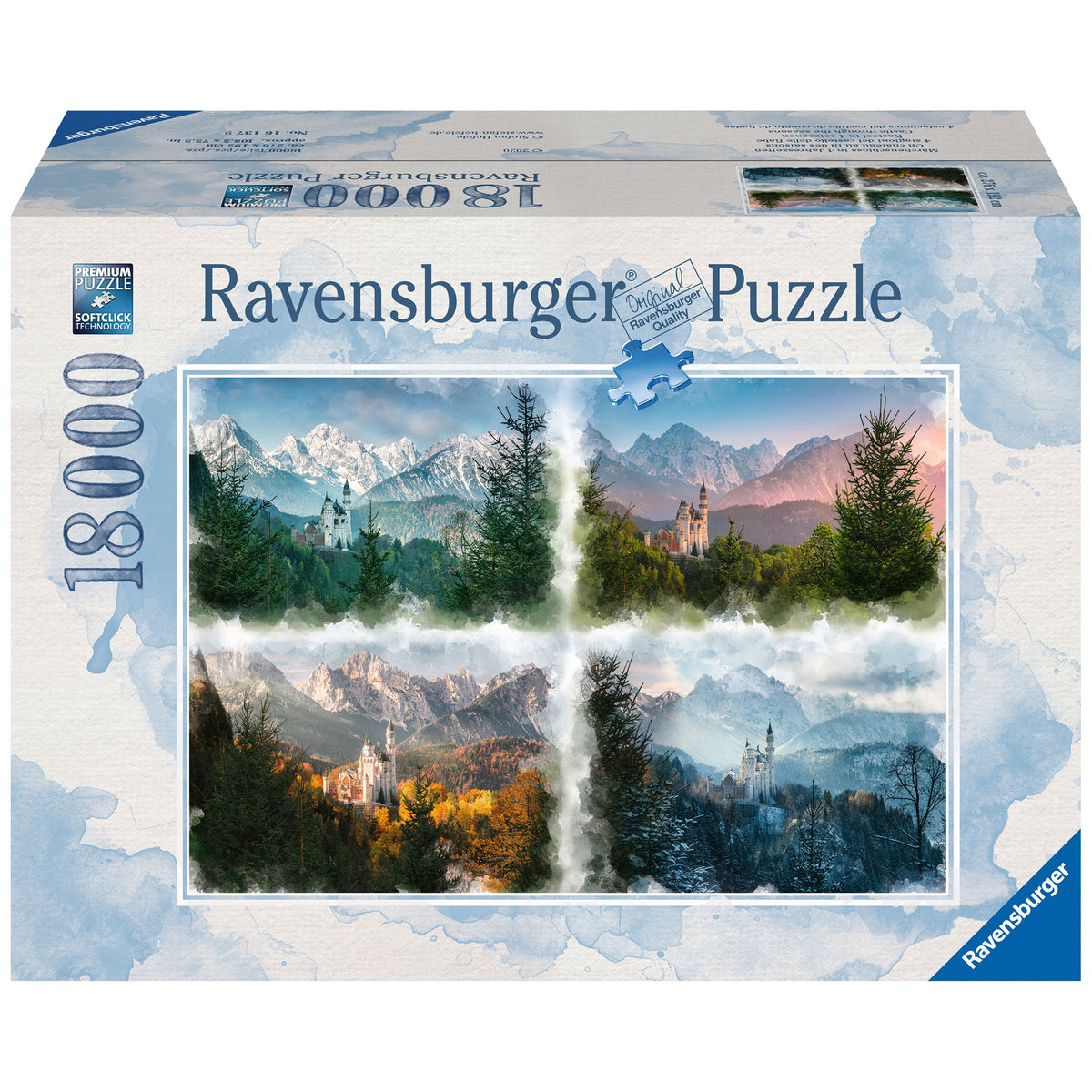 Neuschwanstein Castle 18000 Piece Jigsaw Puzzle