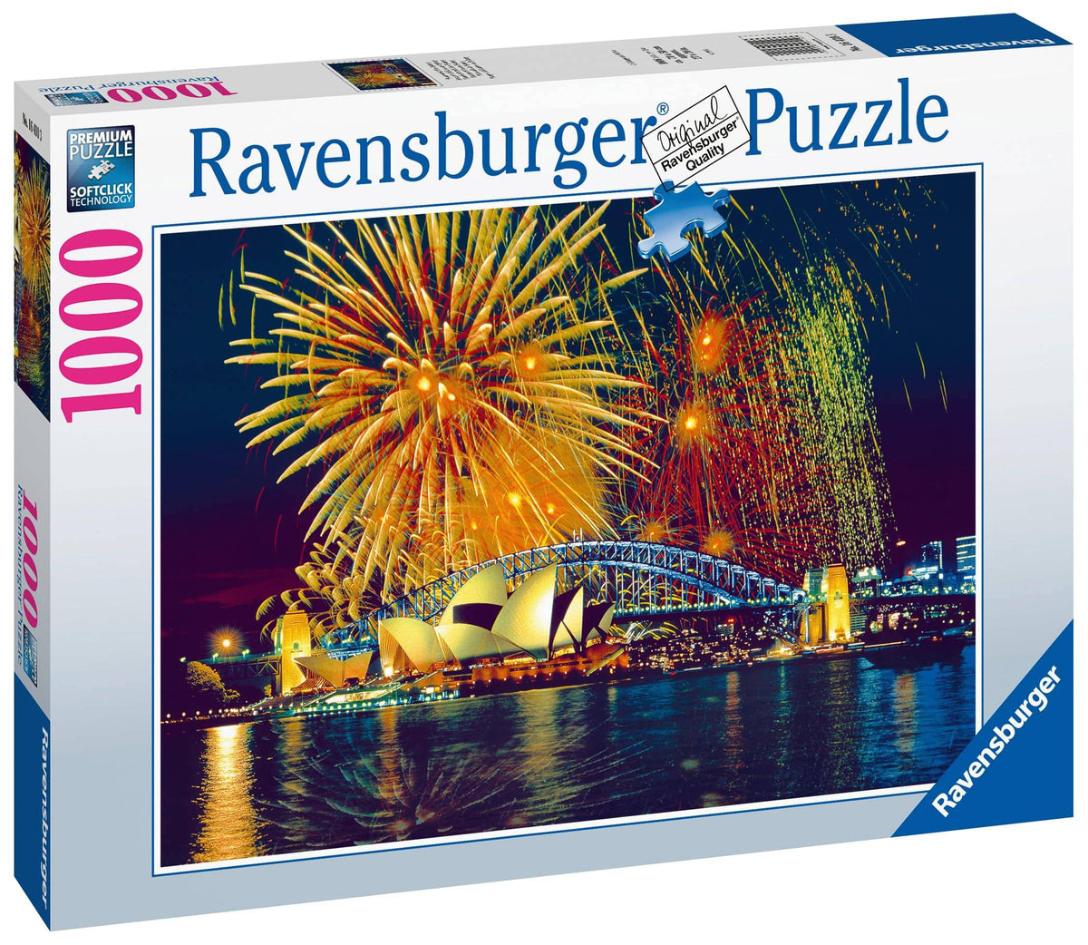 Fireworks Over Sydney Australia 1000 piece Ravensburger puzzle box