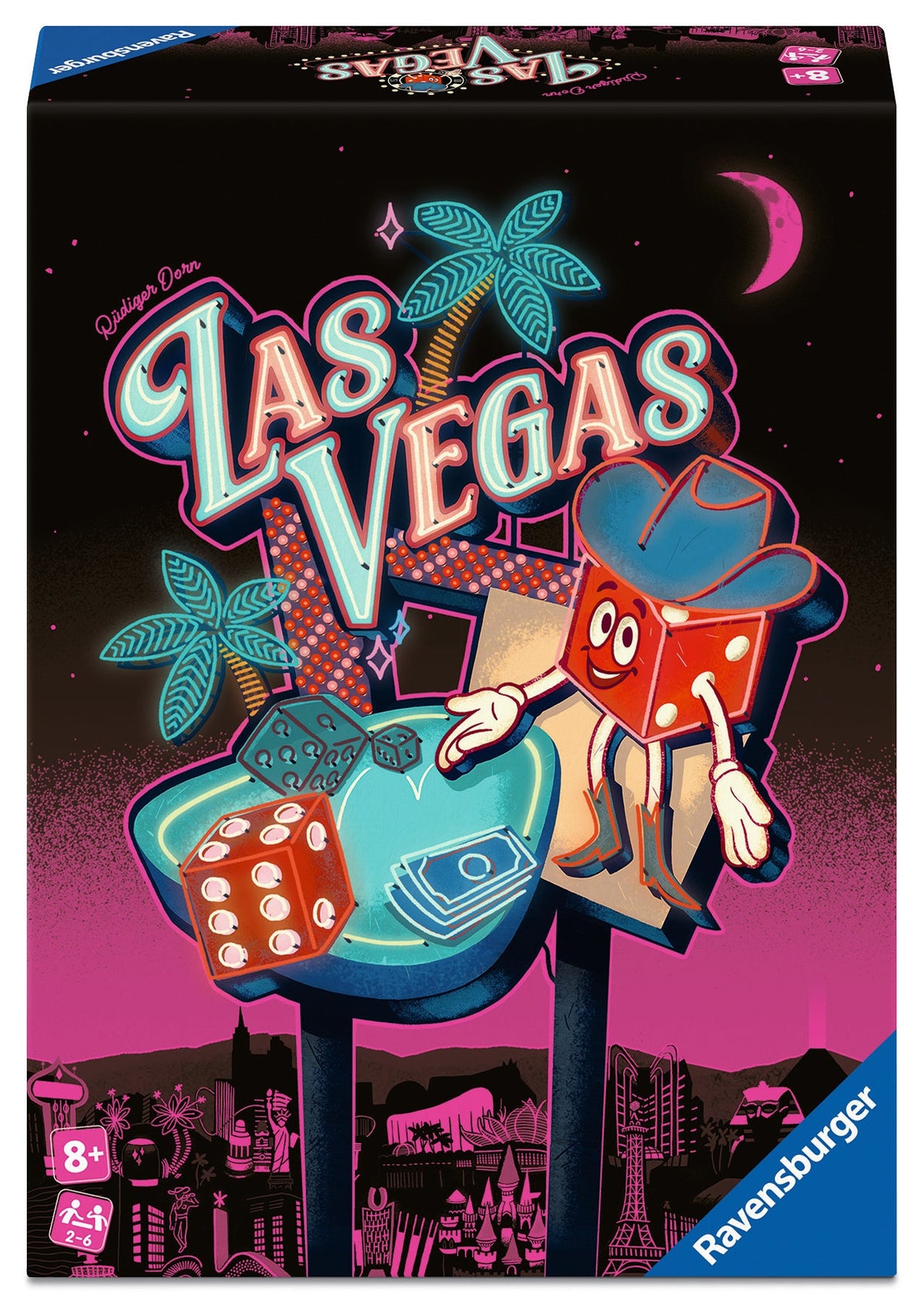 Las Vegas dice game box