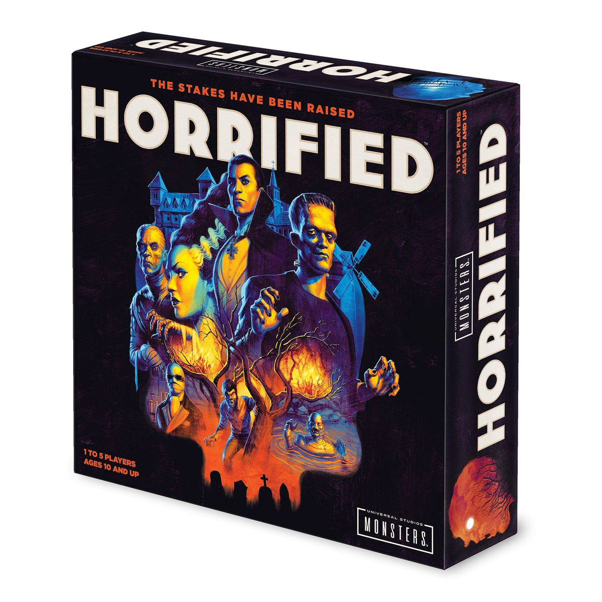 Horrified: Universal Monsters board game box
