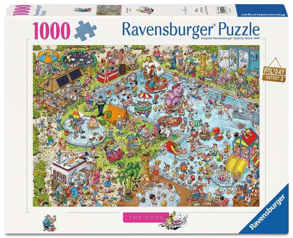 Holiday Resort 3: The Pool 1000 Piece Puzzle