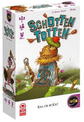 Board game box for 'Schotten Totten' with colorful illustration and branding.