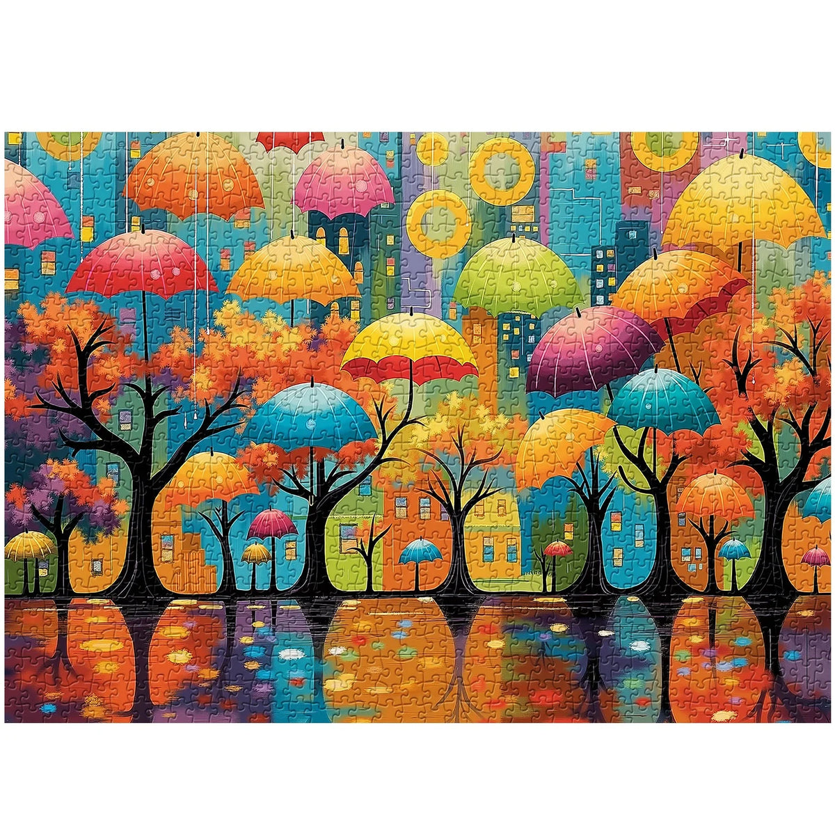 Urban Umbrella 1000 Piece Puzzle