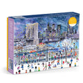 Michael Storrings Snowfall Over New York City 1000 Piece Puzzle box