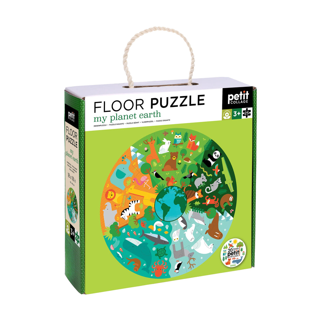 My Planet Earth 25 Piece Floor Puzzle box